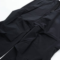 UNTRACE Back Tuck Pants _163 BLACK