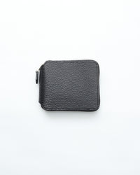 foot the coacher   SQUARE ZIP WALLET BLACK/BLACK FTA2612001