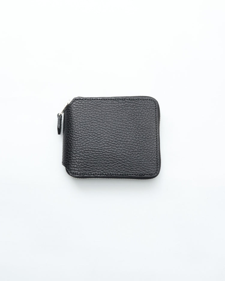 foot the coacher   SQUARE ZIP WALLET BLACK/BLACK FTA2612001