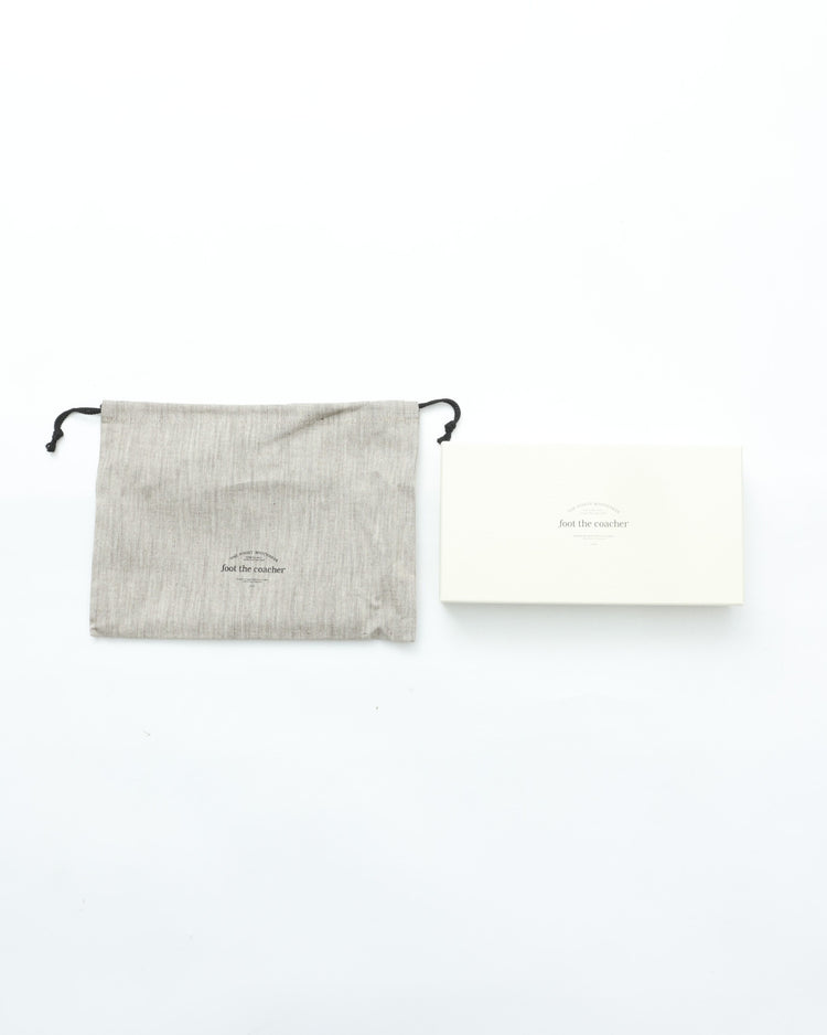 foot the coacher LONG ZIP WALLET BLACK/BLACK FTA1712007