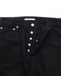HATSKI Loose Tapered Washi Denim Black DENIM01-W