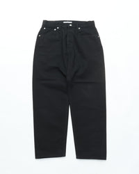 HATSKI Loose Tapered Washi Denim Black DENIM01-W