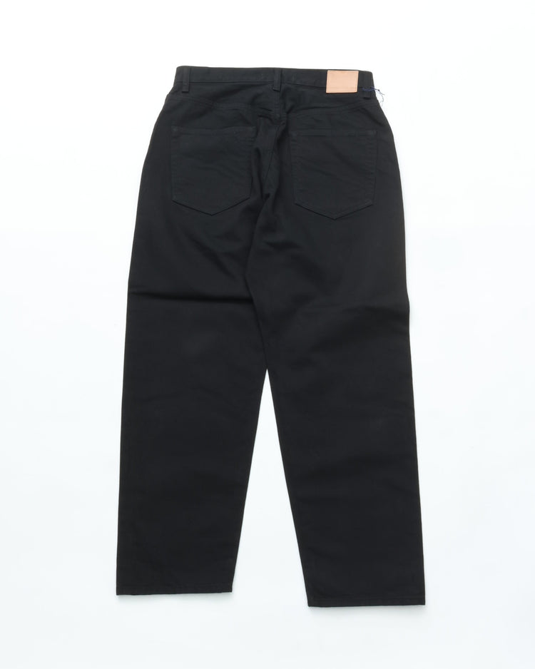 HATSKI Loose Tapered Washi Denim Black DENIM01-W
