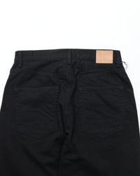 HATSKI Loose Tapered Washi Denim Black DENIM01-W