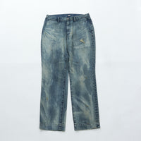 PORTER CLASSIC  STEINBECK DENIM BUDDY HOLLY PANTS VINTAGE CUSTOM