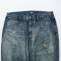 PORTER CLASSIC  STEINBECK DENIM BUDDY HOLLY PANTS VINTAGE CUSTOM