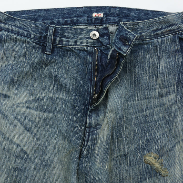 PORTER CLASSIC  STEINBECK DENIM BUDDY HOLLY PANTS VINTAGE CUSTOM