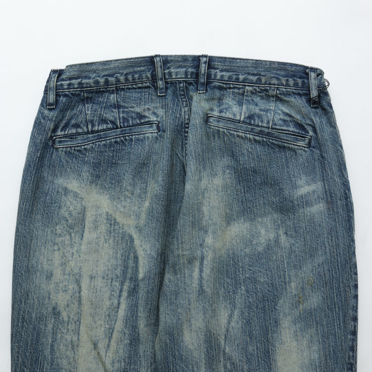 PORTER CLASSIC  STEINBECK DENIM BUDDY HOLLY PANTS VINTAGE CUSTOM