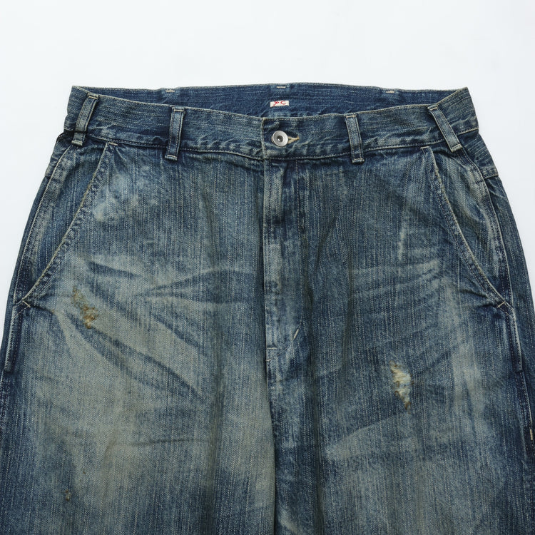 PORTER CLASSIC  STEINBECK DENIM PAINTER PANTS VINTAGE CUSTOM