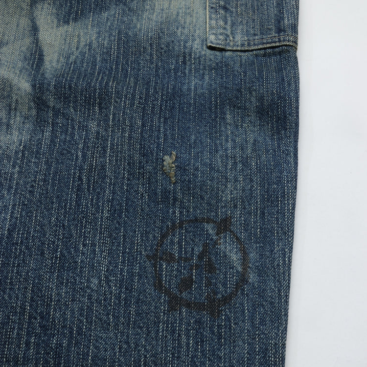 PORTER CLASSIC  STEINBECK DENIM PAINTER PANTS VINTAGE CUSTOM