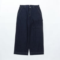 PORTER CLASSIC STEINBECK DENIM PAINTER PANTS -DARK NAVY-