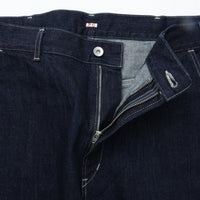 PORTER CLASSIC STEINBECK DENIM PAINTER PANTS -DARK NAVY-