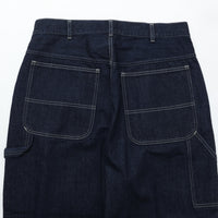 PORTER CLASSIC STEINBECK DENIM PAINTER PANTS -DARK NAVY-