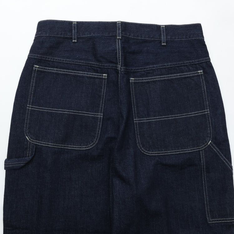 PORTER CLASSIC STEINBECK DENIM PAINTER PANTS -DARK NAVY-