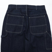 PORTER CLASSIC  STEINBECK DENIM PAINTER PANTS -DARK NAVY-