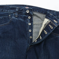 PORTER CLASSIC STEINBECK DENIM PANTS NAVY