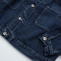 PORTER CLASSIC  STEINBECK DENIM JACKET NAVY