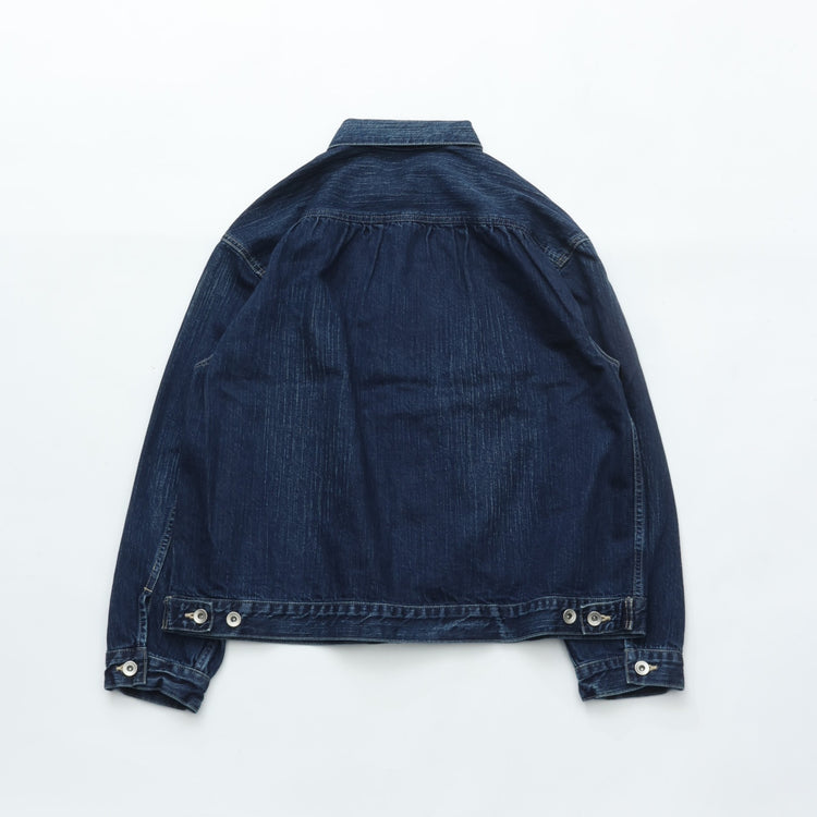 PORTER CLASSIC STEINBECK DENIM JACKET NAVY