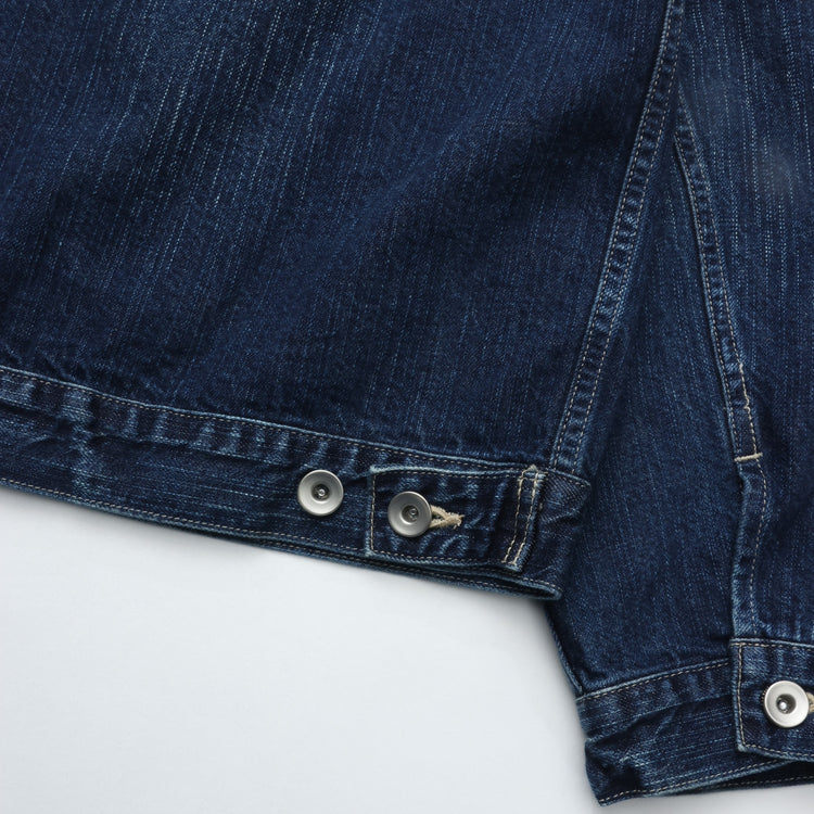 PORTER CLASSIC STEINBECK DENIM JACKET NAVY