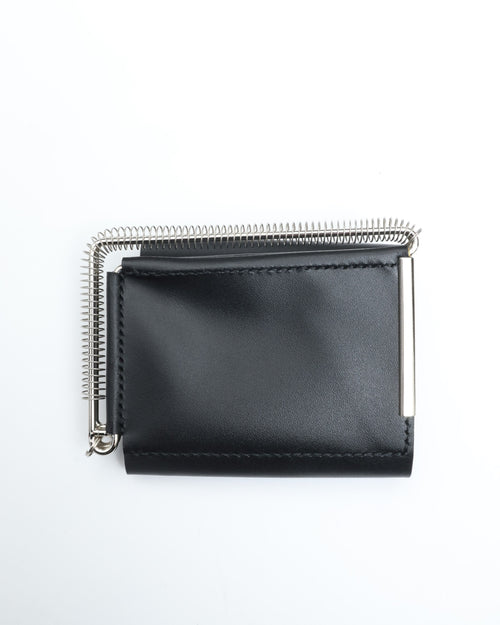 ED ROBERT JUDSON / HOOKE coil spring trifold wallet micro grain