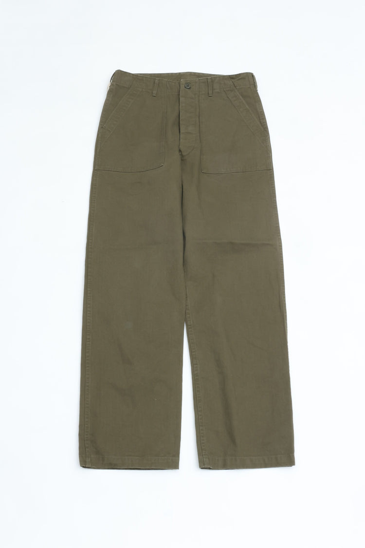 orslow VINTAGE FIT FATIGUE PANT ARMY GREEN 03-V5002-76 HERRINGBONE