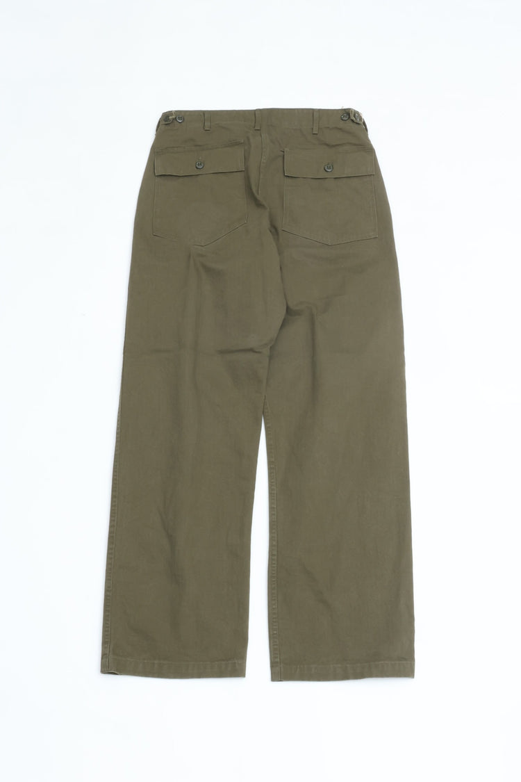 orslow VINTAGE FIT FATIGUE PANT ARMY GREEN 03-V5002-76 HERRINGBONE