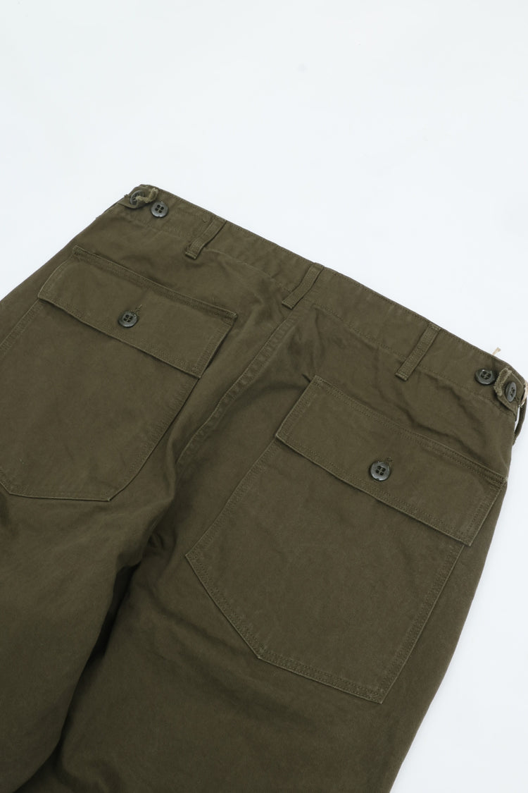 orslow VINTAGE FIT FATIGUE PANT ARMY GREEN 03-V5002-76 HERRINGBONE