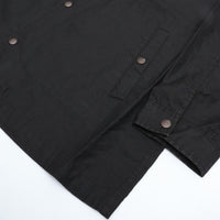 PORTER CLASSIC FARMER’S LINEN COACH JACKET BROWN