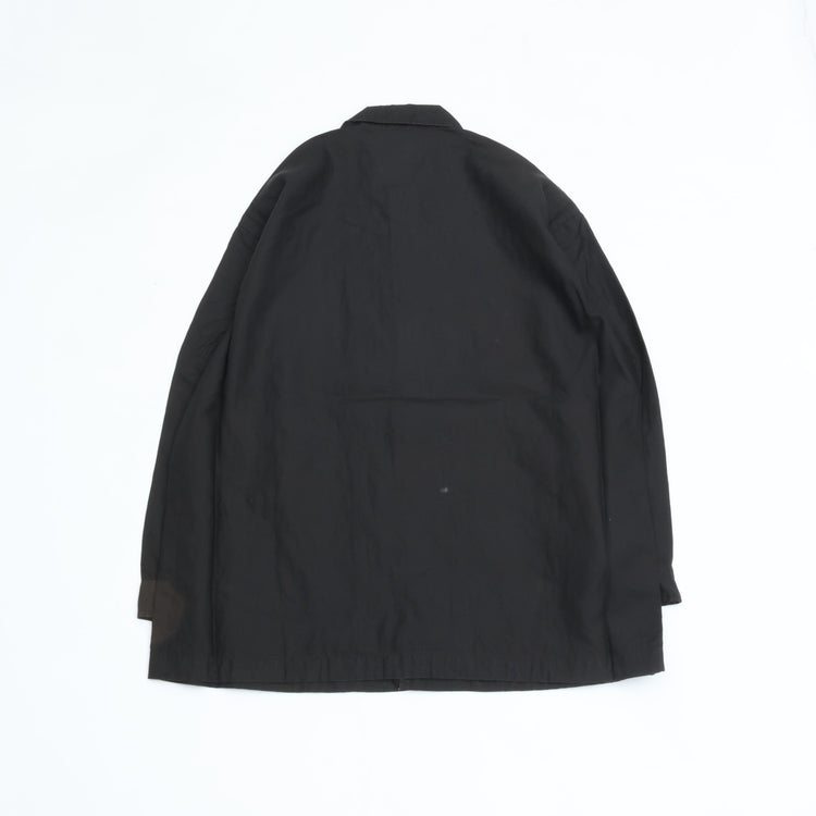 PORTER CLASSIC FARMER’S LINEN COACH JACKET BROWN
