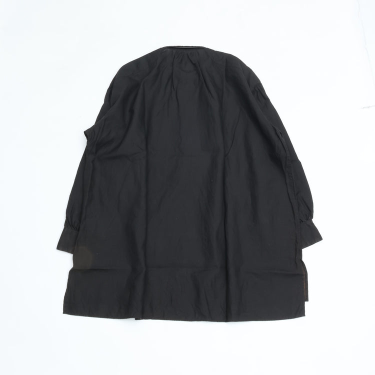 PORTER CLASSIC  FARMER’S LINEN ARTIST SHIRT BROWN