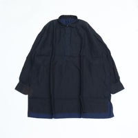 PORTER CLASSIC FARMER’S LINEN ARTIST SHIRT NAVY