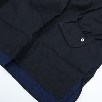 PORTER CLASSIC FARMER’S LINEN ARTIST SHIRT NAVY