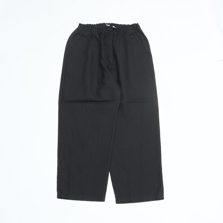 PORTER CLASSIC FARMER’S LINEN EASY PANTS BROWN