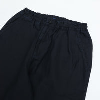 PORTER CLASSIC  FARMER’S LINEN EASY PANTS NAVY