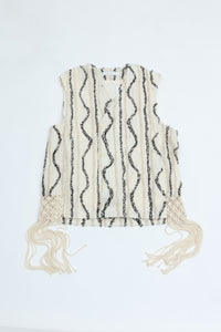 ASEEDONCLOUD  Windcatcher vest 261702Off white