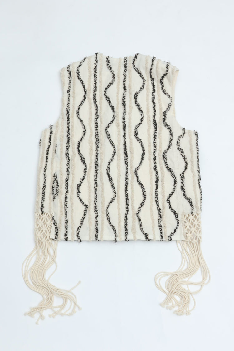 ASEEDONCLOUD  Windcatcher vest 261702Off white