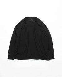 MITTAN High-Twist Silk Tsumugi Wide Long-Sleeve T-42