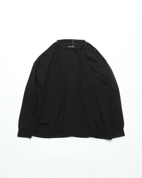 MITTAN High-Twist Silk Tsumugi Wide Long-Sleeve T-42