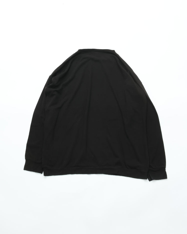 MITTAN High-Twist Silk Tsumugi Wide Long-Sleeve T-42