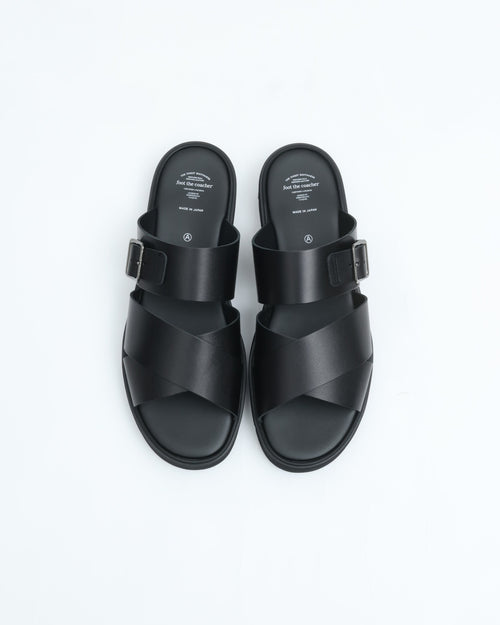 foot the coacher   CROSS BELT SANDALS (GLOXI CUT MEDIUM SOLE)