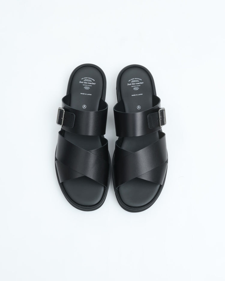 foot the coacher   CROSS BELT SANDALS (GLOXI CUT MEDIUM SOLE)