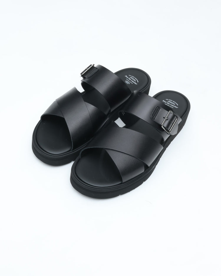 foot the coacher   CROSS BELT SANDALS (GLOXI CUT MEDIUM SOLE)