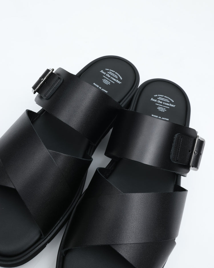 foot the coacher   CROSS BELT SANDALS (GLOXI CUT MEDIUM SOLE)