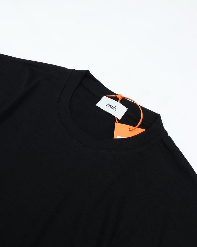 intch. Norm "SH" Merino Wool T-shirts BLACK