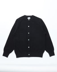 Yonetomi / GIMA COTTON KNIT CARDIGAN CREW NECK