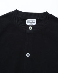 Yonetomi / GIMA COTTON KNIT CARDIGAN CREW NECK