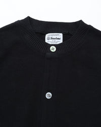 Yonetomi / GIMA COTTON KNIT CARDIGAN CREW NECK