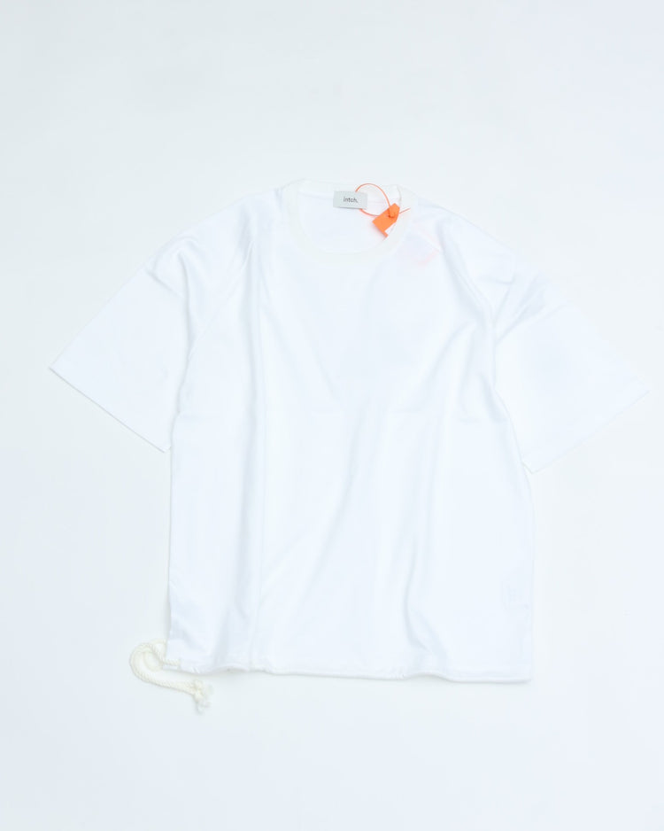 intch. "Prem CH" Maharani Cotton Crew-neck T-Shirts (WHITE)