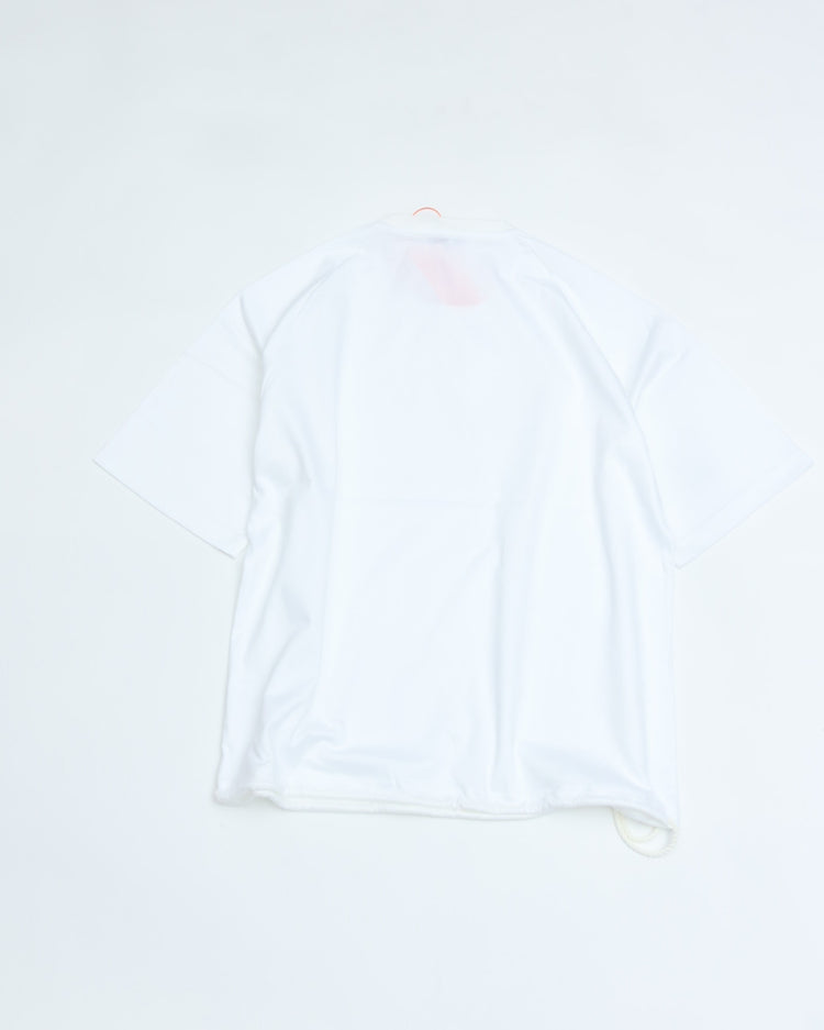 intch. "Prem CH" Maharani Cotton Crew-neck T-Shirts (WHITE)