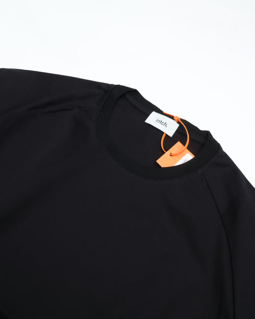 intch. "Prem CH" Maharani Cotton Crew-neck T-Shirts inch "Prem CH" Maharani Cotton Crew-Neck T-Shirt BLACK
